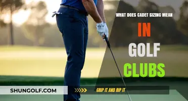 Understanding Cadet Sizing in Golf Clubs: A Comprehensive Guide