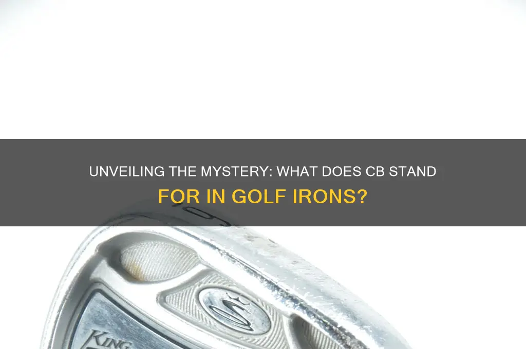 what does cb stand for in golf irons
