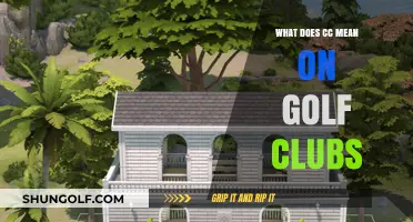 Understanding CC: What Does It Mean on Golf Clubs?