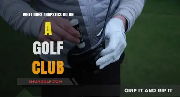 Chapstick on Golf Clubs: Unlikely Hack or Game-Changing Trick?