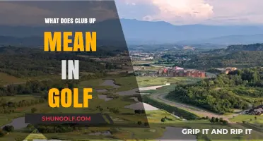 Understanding 'Club Up' in Golf: Enhancing Your Game Strategy