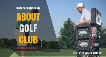 Dexter's Take: Unveiling the Secrets of Golf Club Mastery