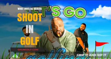DJ Khaled's Golf Swing: What He Shoots on the Course