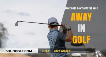 Mastering Golf Strategy: Understanding 'Don't Give the Hole Away' Secrets