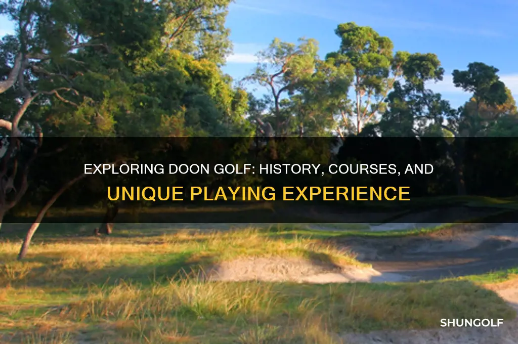 what does doon golf