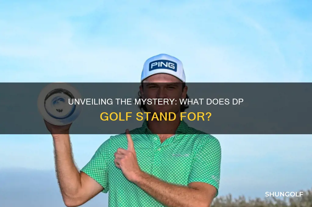 what does dp golf stand for