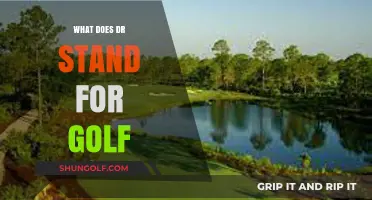What Does DR Stand for in Golf? Unlocking the Meaning