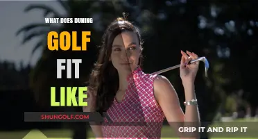 What Does Duning Golf Fit Like? A Comfort and Performance Guide