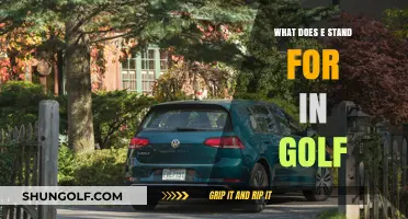 Decoding Golf's E: What Does It Stand For and Why It Matters