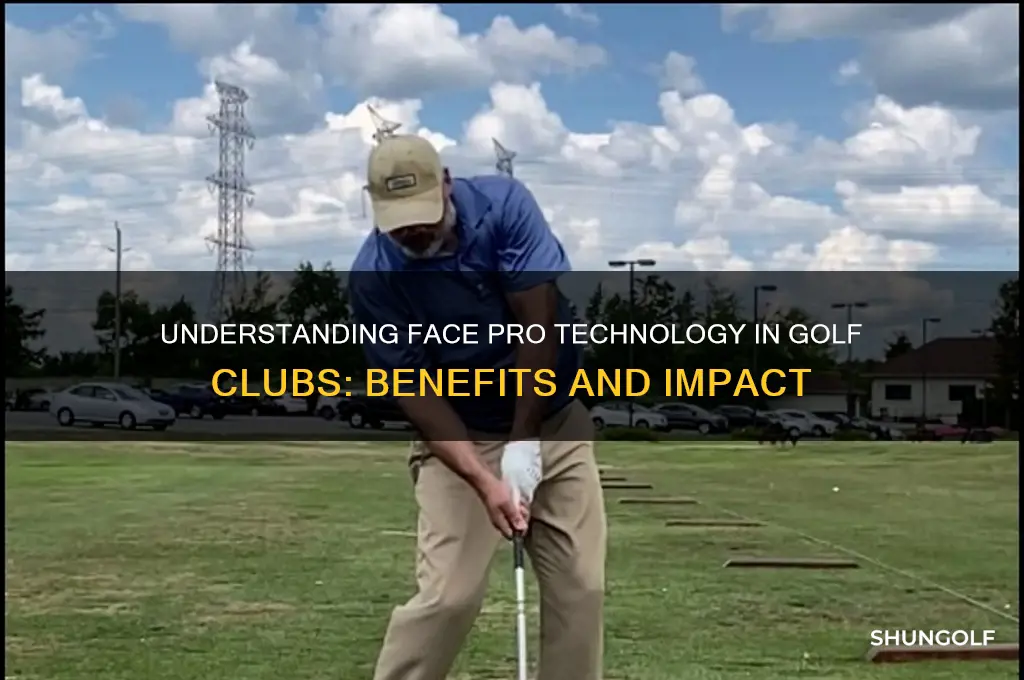 what does face pro mean for a golf club