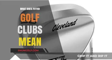 Understanding Fitted Golf Clubs: Benefits, Process, and Performance Boost