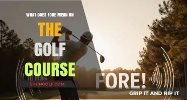 Understanding 'Fore' on the Golf Course: Meaning and Importance Explained