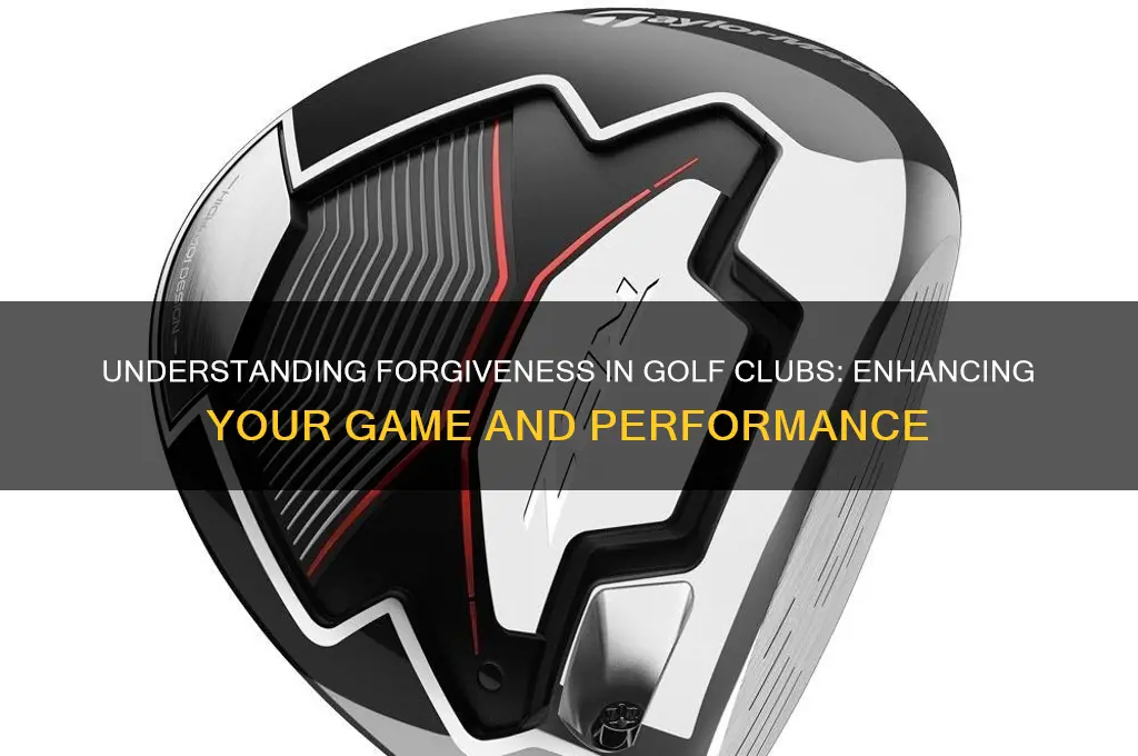 what does forgiveness mean in golf clubs