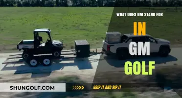 Understanding GM in Golf: Decoding the Meaning Behind GM Golf