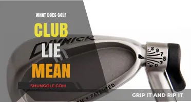 Understanding Golf Club Lie: What It Means and Why It Matters