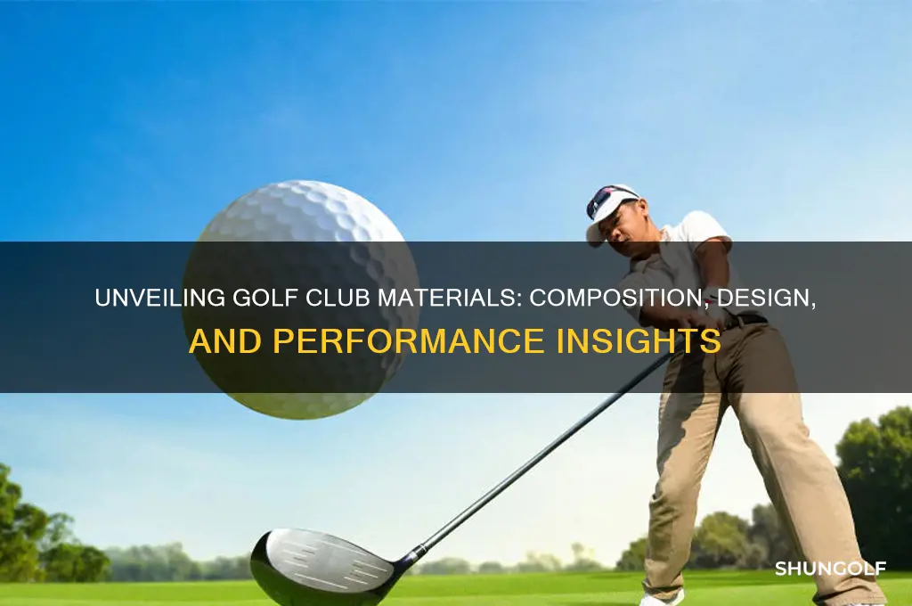 what does golf club made of