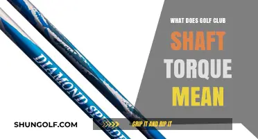 Understanding Golf Club Shaft Torque: Impact on Swing and Performance