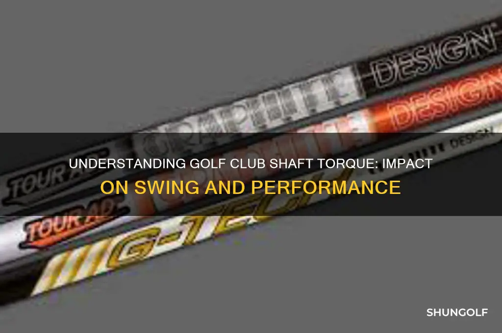 what does golf club shaft torque mean