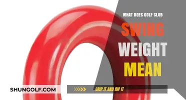Understanding Golf Club Swing Weight: Impact on Performance and Feel