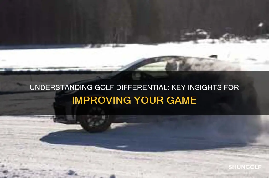 what does golf differential tell me