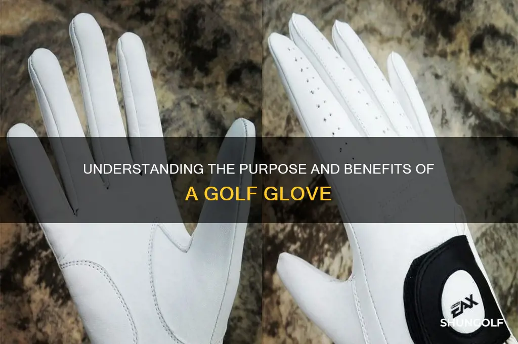 what does golf glove do