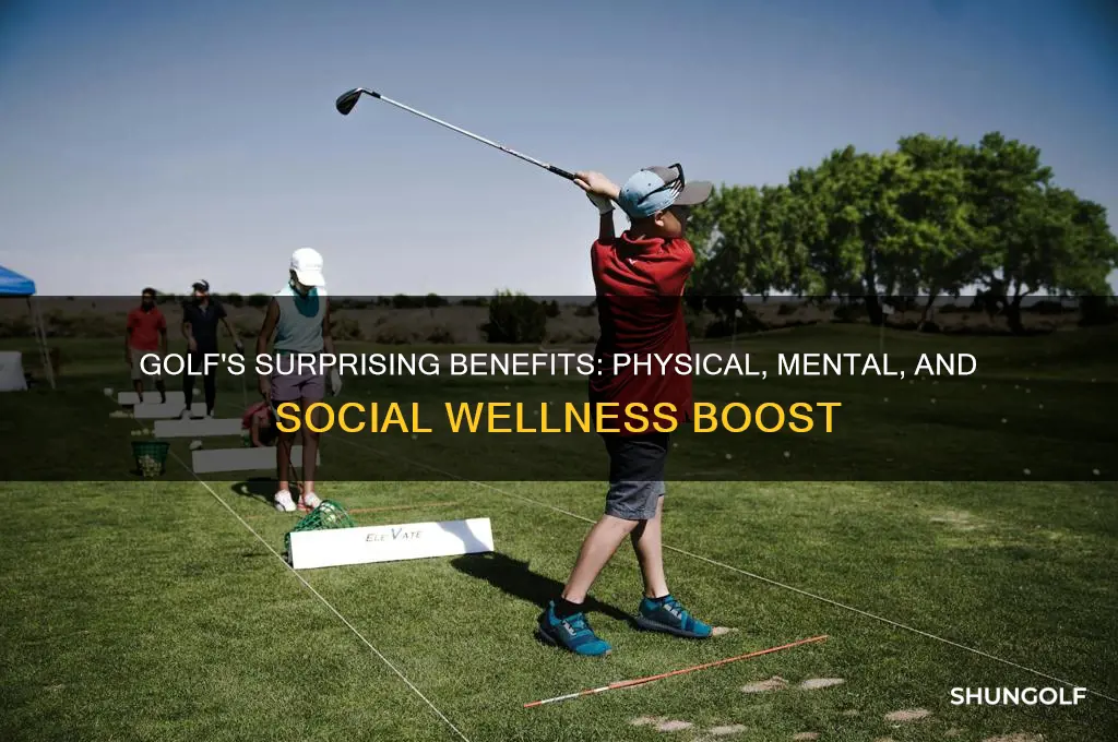 what does golf help with