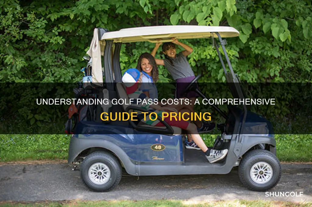 what does golf pass cost