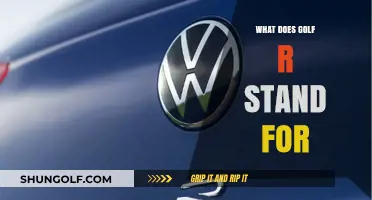 Decoding the Golf R: Unveiling the Meaning Behind the Iconic Badge