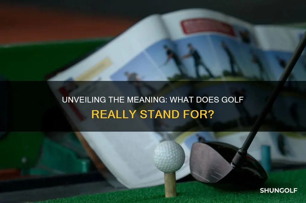 what does golf stabd for