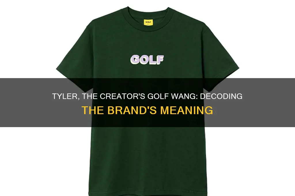 what does golf stand for tyler the creator