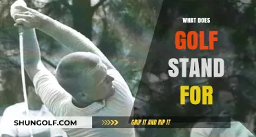 Golf's True Meaning: What Does 'Golf' Stand For?