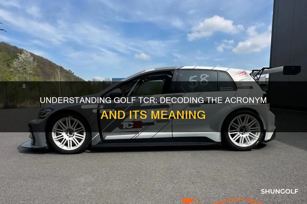 what does golf tcr stand for