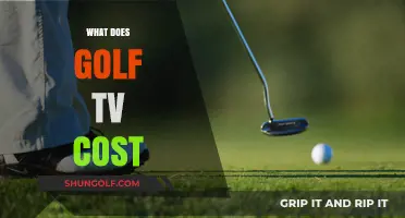 Golf TV Subscription Cost: Affordable Plans for Every Golfer