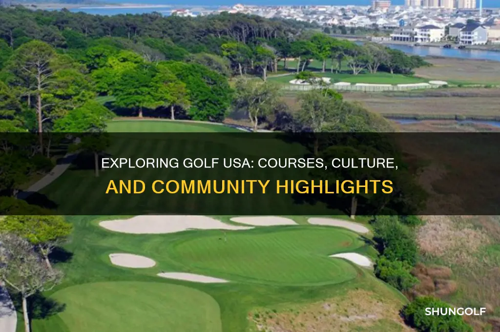 what does golf usa
