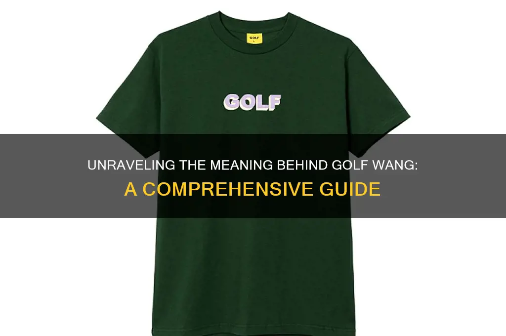 what does golf wang