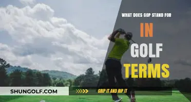 Understanding GOP in Golf: A Comprehensive Guide to Its Meaning and Use
