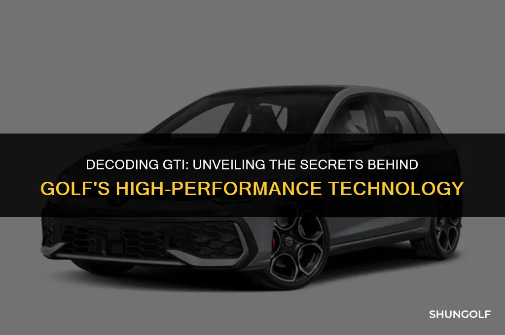 what does gti mean golf