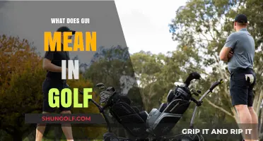 Decoding Golf Slang: What's the Deal with 'GUI' on the Green?