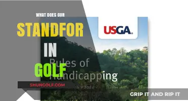 Understanding GUR in Golf: Meaning, Rules, and Course Applications