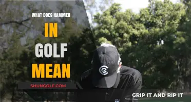 Unleashing the Power: Understanding the Hammer Swing in Golf