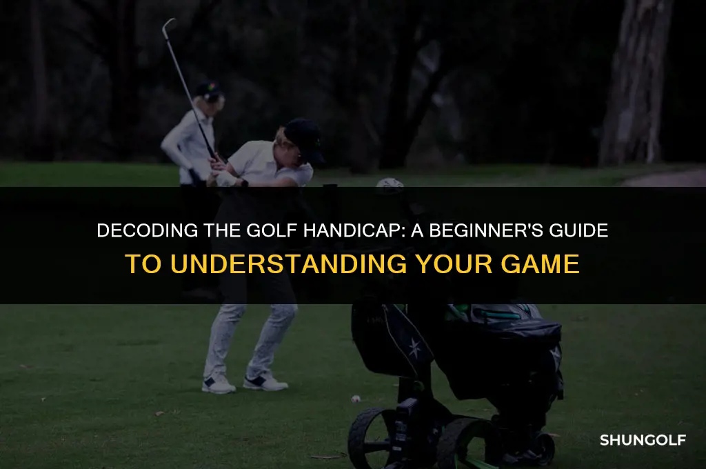what does handi cap mean in golf