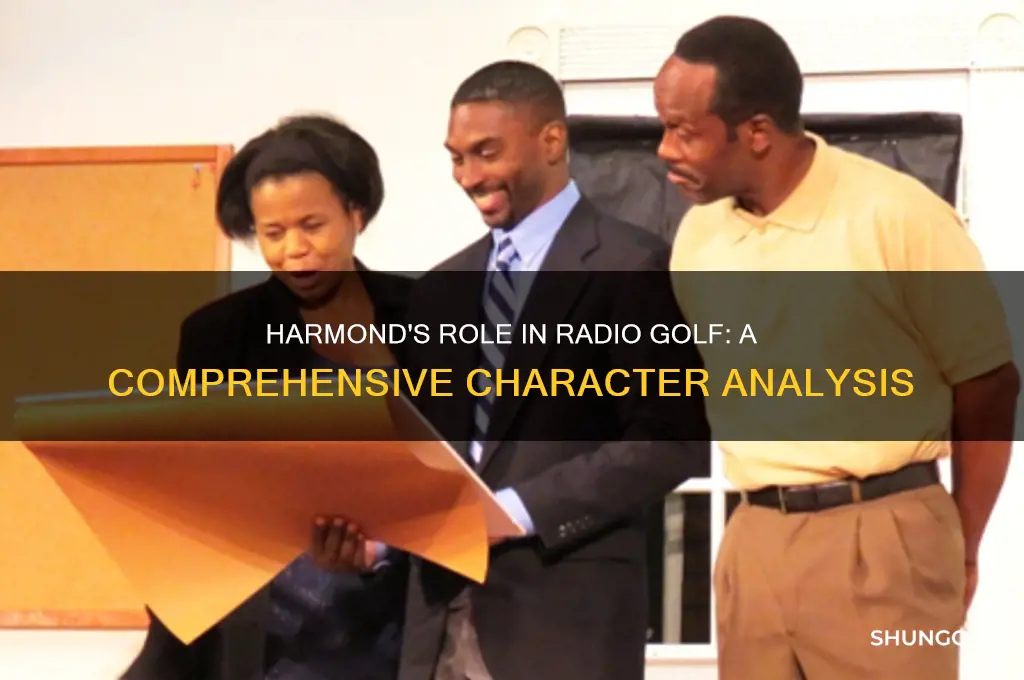what does harmond do in radio golf