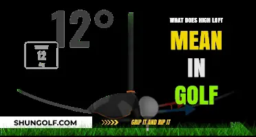 Understanding High Loft in Golf: A Beginner's Guide to Club Selection