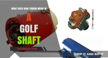 Unleashing Power: Understanding High Torque in Golf Shafts