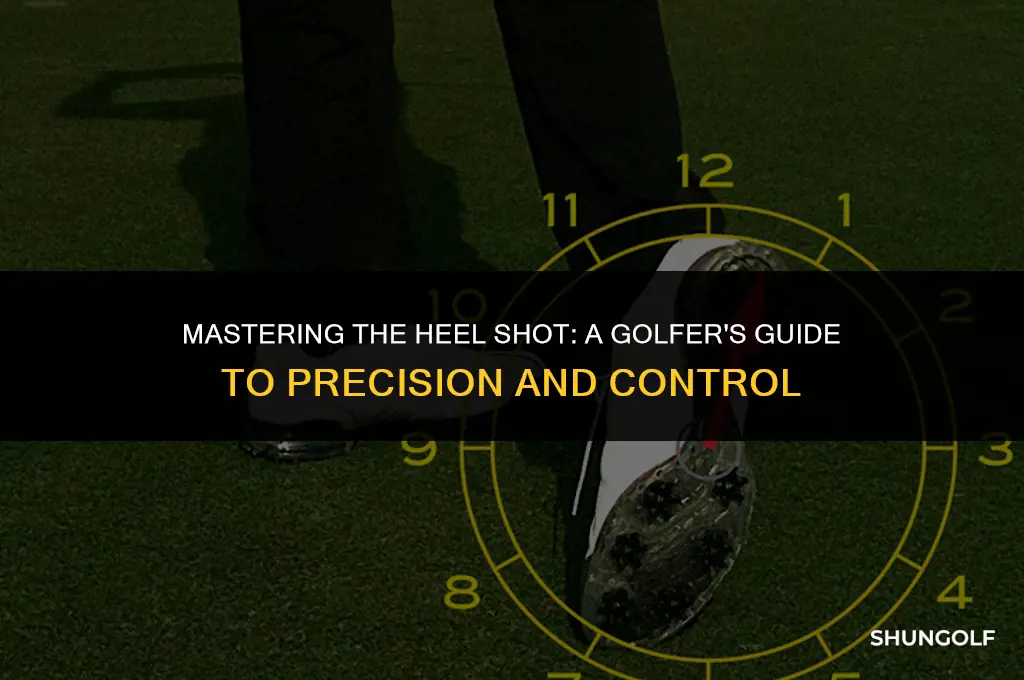 what does hitting off the heel mean in golf