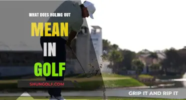 Mastering the Art of Holing Out: A Golfer's Guide to Precision Putting