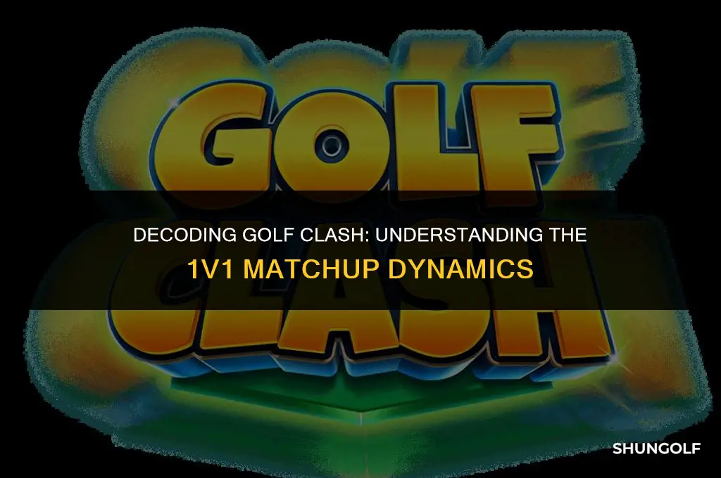 what does in 1v1 mean on golf clash