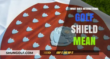 Decoding the International Golf Shield: A Beginner's Guide
