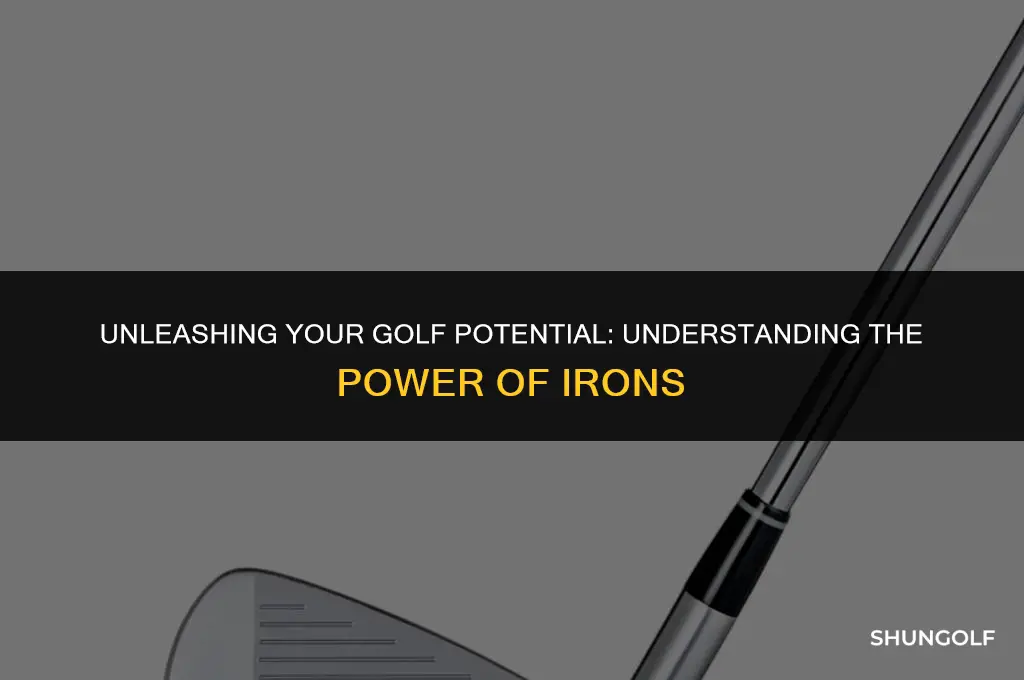 what does iron mean in golf