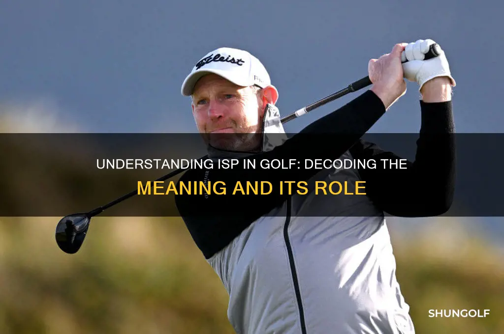 what does isp stand for in golf